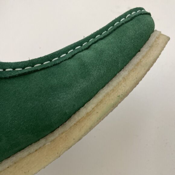 Sycamore Style by F. Santos MONSTER GREEN Apollo Moccasins Mid Shoe RETRO‎ 8.5 - Picture 10 of 11